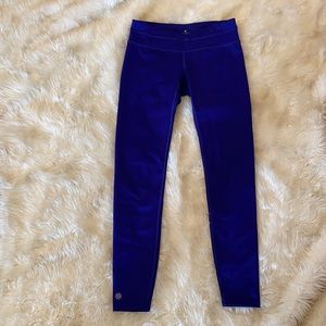 Athleta Sonar Royal Blue Leggings S